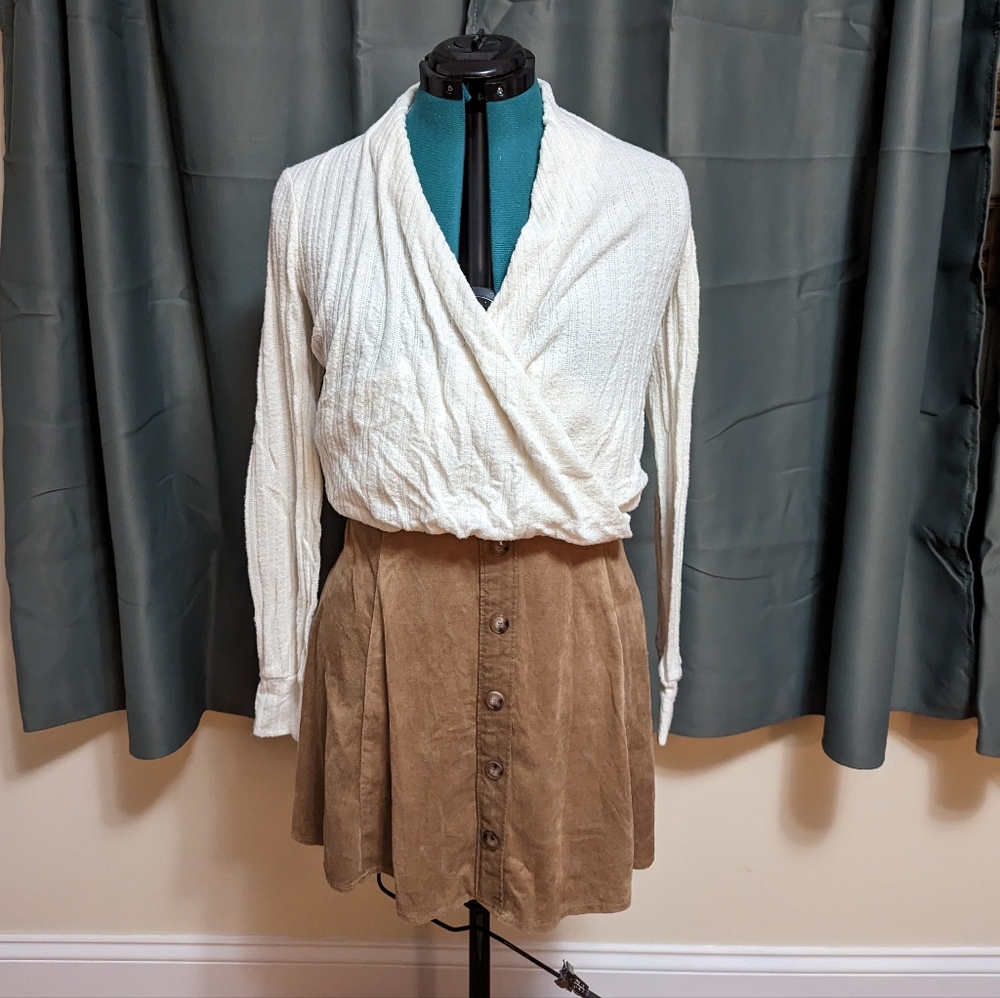 Anthropologie Wrap Sweater